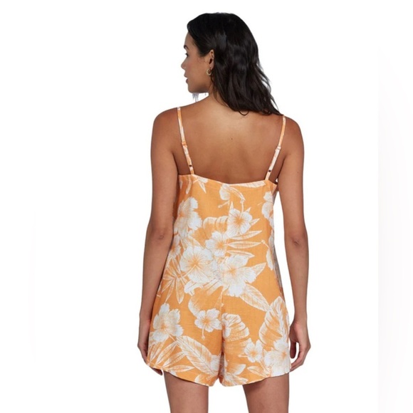 Roxy Afterglow Times Romper - Apricot Tan Ventura Bico in Sz XS - Picture 6 of 6